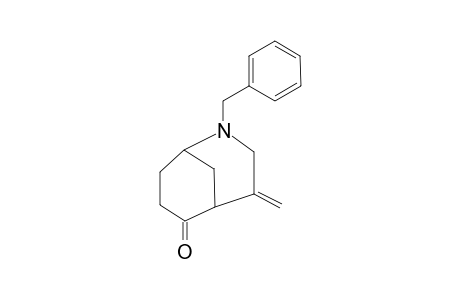 2-BENZYL-4-METHYLENE-2-AZABICYCLO-[3.3.1]-NONAN-6-ONE