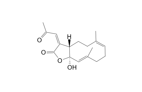 13-acetyl-8.alpha.-hydroxy-11-epicostus lactone