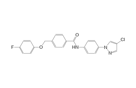 benzamide, N-[4-(4-chloro-1H-pyrazol-1-yl)phenyl]-4-[(4-fluorophenoxy)methyl]-