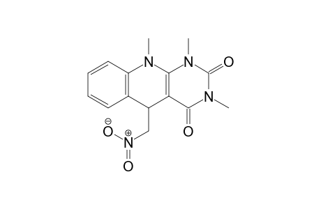 1,5-Dihydro-1,3,10-trimethyl-5-nitromethyl-pyrimido[4,5-b]quinolin-2,4(3H,10H)-dione