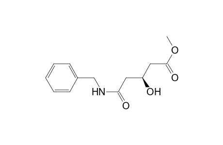 (3S)-3-hydroxy-5-oxo-5-[(phenylmethyl)amino]pentanoic acid methyl ester