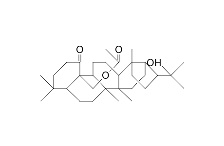 25-Acetoxy-22-hydroxyhopan-1-one