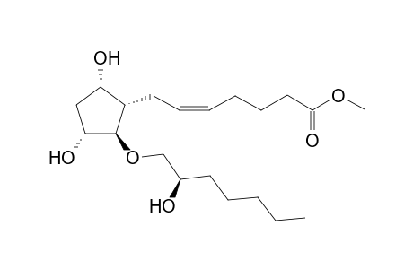 13,14-Dihydro-13-oxaprostaglandin-F(2.alpha.) - Methyl Ester