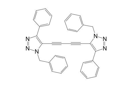 1,4-bis[1'-Benzyl-4'-phenyl-1,2,3-triazol-5'-yl]-buta-1,3-diyne