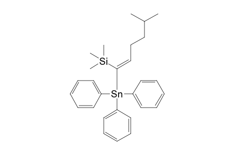 (E)-1-Trimethylsilyl-1-triphenylstannyl-5-methyl-1-hexene