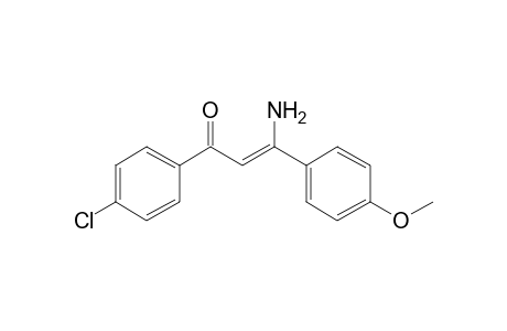 3-Amino-1-(4-chlorophenyl)-3-(4-methoxyphenyl)-2-propenone