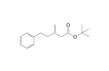 tert-Butyl 3-methylidene-5-phenylpentanoate