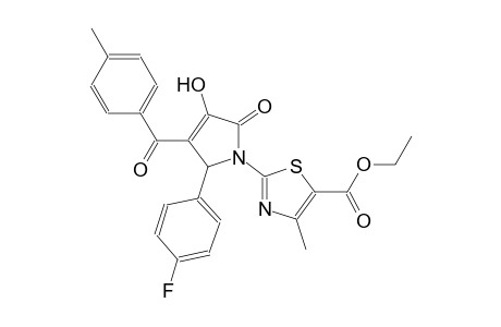 5-thiazolecarboxylic acid, 2-[2-(4-fluorophenyl)-2,5-dihydro-4-hydroxy-3-(4-methylbenzoyl)-5-oxo-1H-pyrrol-1-yl]-4-methyl-, ethyl ester