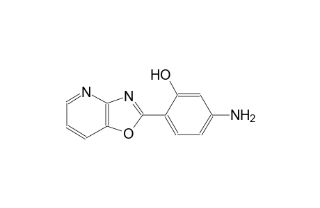 Phenol, 5-amino-2-oxazolo[4,5-b]pyridin-2-yl-
