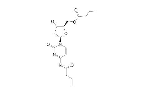 butyric acid [(2R,3S,5R)-5-(4-butyramido-2-keto-pyrimidin-1-yl)-3-hydroxy-tetrahydrofuran-2-yl]methyl ester