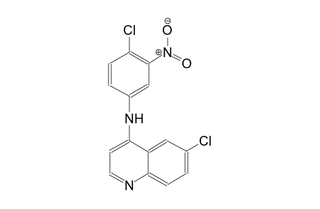 4-quinolinamine, 6-chloro-N-(4-chloro-3-nitrophenyl)-