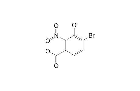 4-Bromo-3-hydroxy-2-nitrobenzoic acid