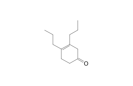 3,4-Dipropylcyclohex-3-enone