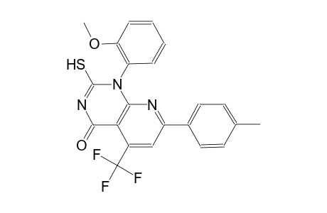 pyrido[2,3-d]pyrimidin-4(1H)-one, 2-mercapto-1-(2-methoxyphenyl)-7-(4-methylphenyl)-5-(trifluoromethyl)-