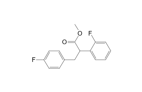 Methyl 2-(2-fluorophenyl)-3-(4-fluorophenyl)propanoate