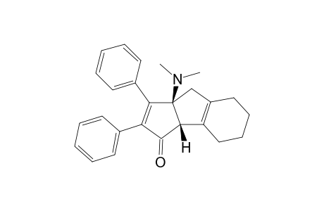 8a-(Dimethylamino)-1,2-diphenyl-4,5,6,7,7a,8,8a-octahydrocyclopenta[a]inden-3-one
