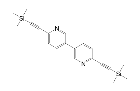 6,6'-Bis[2-(trimethylsilyl)-1-ethynyl]-3,3-bipyridine