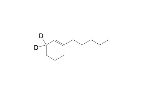 1-n-Amylcyclohexene-1-3,3-D2