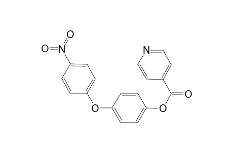 4-(4-Nitrophenoxy)phenyl isonicotinate