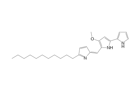 2,2'-Bi-1H-pyrrole, 4-methoxy-5-[(5-undecyl-2H-pyrrol-2-ylidene)methyl]-