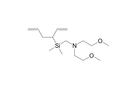 Ethanamine, N-[[(1-ethenyl-3-butenyl)dimethylsilyl]methyl]-2-methoxy-N-(2-methoxyethyl)-