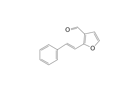 trans-2-(2-Phenylethenyl)furan-3-carbaldehyde