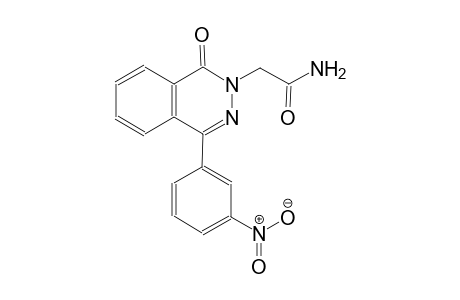 2-(4-(3-nitrophenyl)-1-oxo-2(1H)-phthalazinyl)acetamide