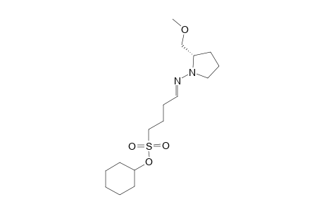 CYCLOHEXYL-(S)-(-)-4-[2-(METHOXYMETHYL)-PYRROLIDIN-1-YLIMINO]-BUTANE-1-SULFONATE