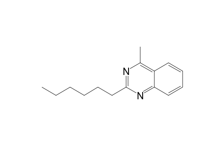 2-Hexyl-4-methylquinazoline