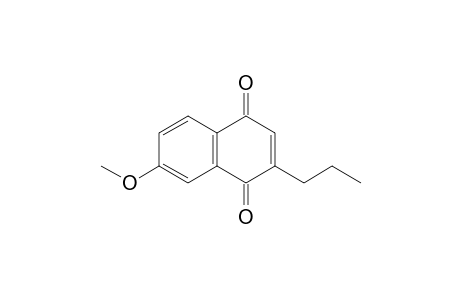 6-Methoxy-3-n-propylnaphthoquinone