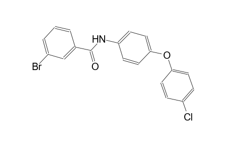 3-bromo-N-[4-(4-chlorophenoxy)phenyl]benzamide