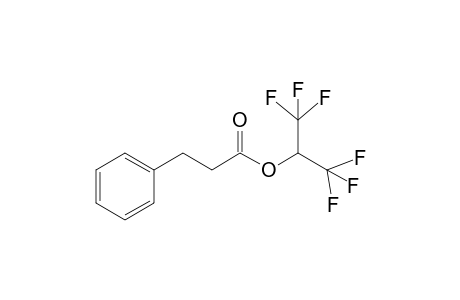 1,1,1,3,3,3-Hexafluoropropan-2-yl 3-phenylpropanoate
