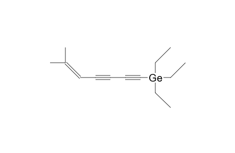1-Triethylgermyl-6-methyl-hepta-5-en-1,3-diyne