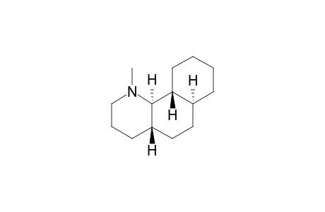 N-Methyl-trans-anti-trans-perhydro-benzo(H)quinoline