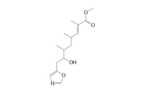 7-Hydroxy-2,4,6-trimethyl-8-oxazol-5-yloct-2-enoic acid, methyl ester