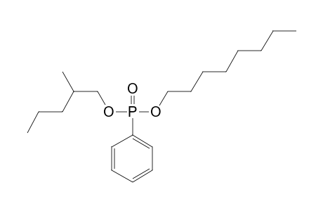 Phenylphosphonic acid, 2-methylpentyl octyl ester