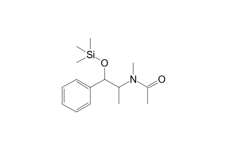 N-acetyl-O-trimethylsilyl ephedrine