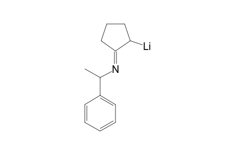 N-(1-PHENYL-ETH-1-YL)-ALPHA-LITHIUM-CYCLOPENTANE-KETIMINE