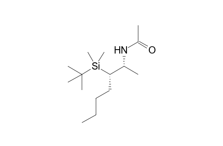 (2R,3S)-N-(3-tert-Butyldimethylsilylhept-2-yl)acetamide