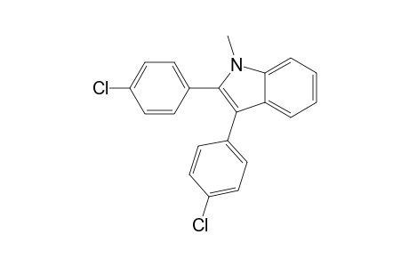 2,3-Bis(4-chlorophenyl)-1-methyl-1H-indole