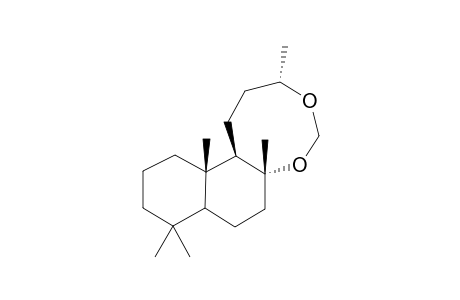 (13S)-8,15-EPOXY-14-OXA-LABDANE