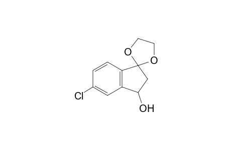 6'-chlorospiro[1,3-dioxolane-2,3'-indane]-1'-ol