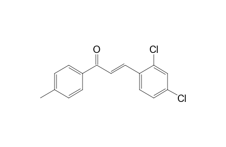 (2E)-3-(2,4-Dichlorophenyl)-1-(4-methylphenyl)-2-propen-1-one