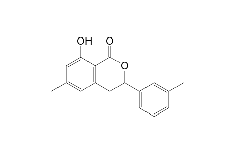 8-Hydroxy-6-methyl-3-(m-tolyl)-3,4-dihydro-isochroman-1-one