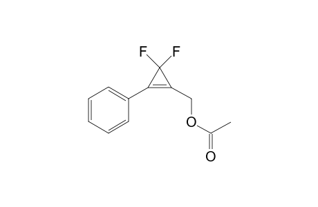 (3,3-difluoro-2-phenylcycloprop-1-enyl)methyl acetate