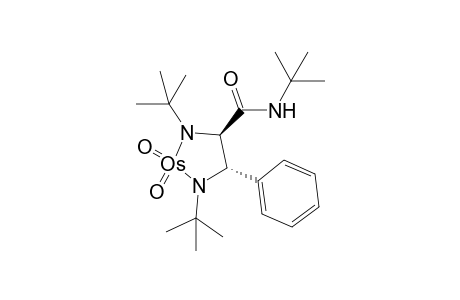 trans-1,3-Bis(tert-butyl)-2,2-dioxo-4-phenyl-5-(N-tert-butylaminocarbonyl)-2-osama(VI)imidazolidine