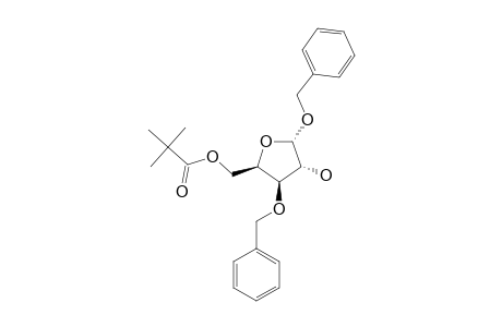 1,3-DI-O-BENZYL-5-O-(2,2-DIMETHYLPROPANOYL)-ALPHA-D-XYLOFURANOSIDE