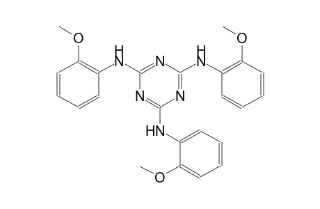 1,3,5-triazine-2,4,6-triamine, N~2~,N~4~,N~6~-tris(2-methoxyphenyl)-