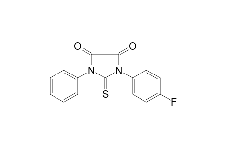 Imidazolidine-4,5-dione, 1-(4-fluorophenyl)-3-phenyl-2-thioxo-