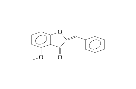 3(2H)-BENZOFURANONE, 4-METHOXY-2-(PHENYLMETHYLENE)-